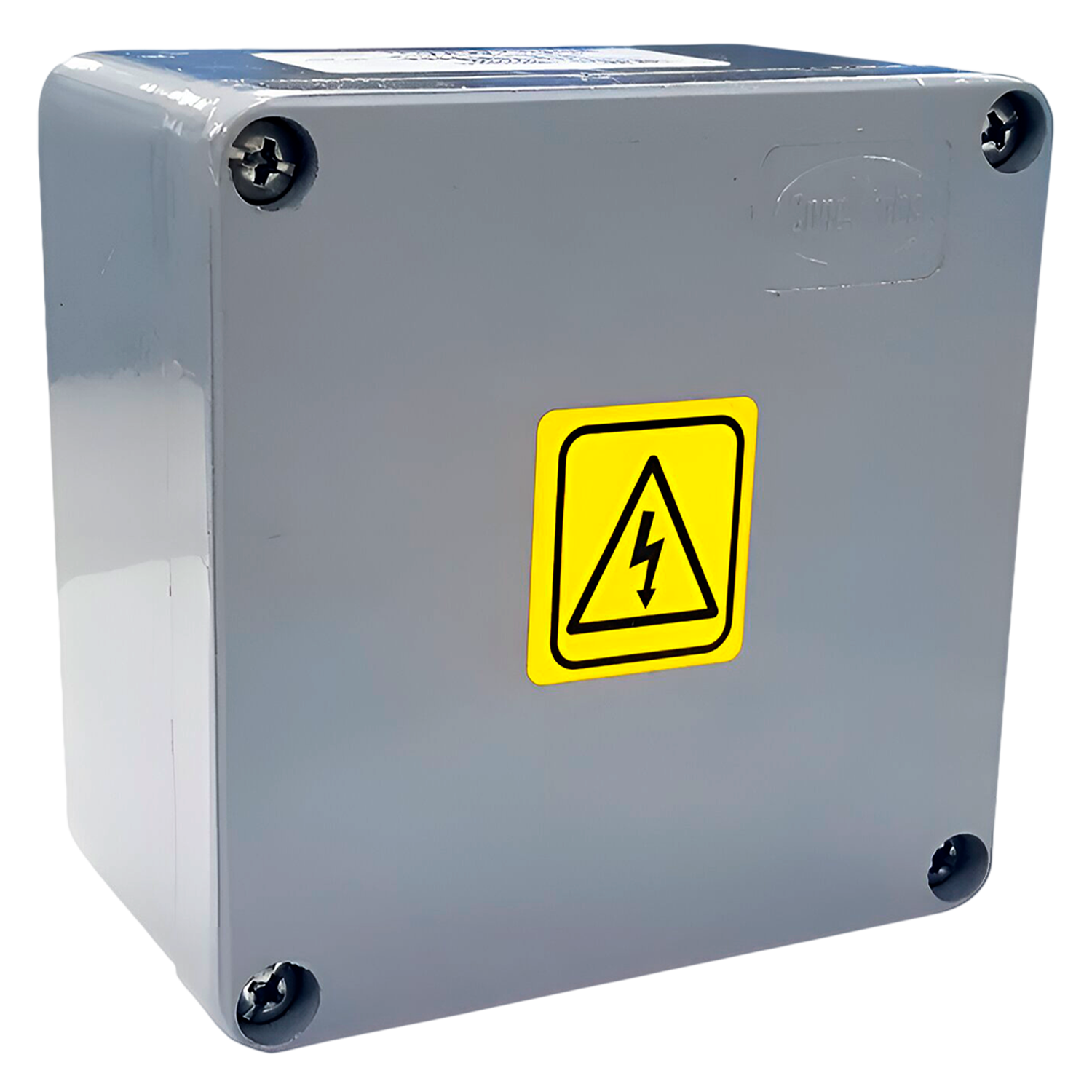 [661] Caja Inyectado Aluminio Estanca 100x100x60mm IP65 Blanca Conextube