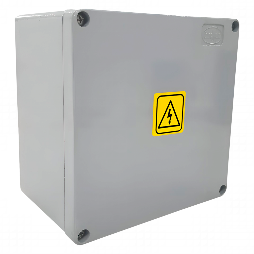 CAJA ALUMINIO INYECTADO ESTANCA 120X120X100 CAP 003