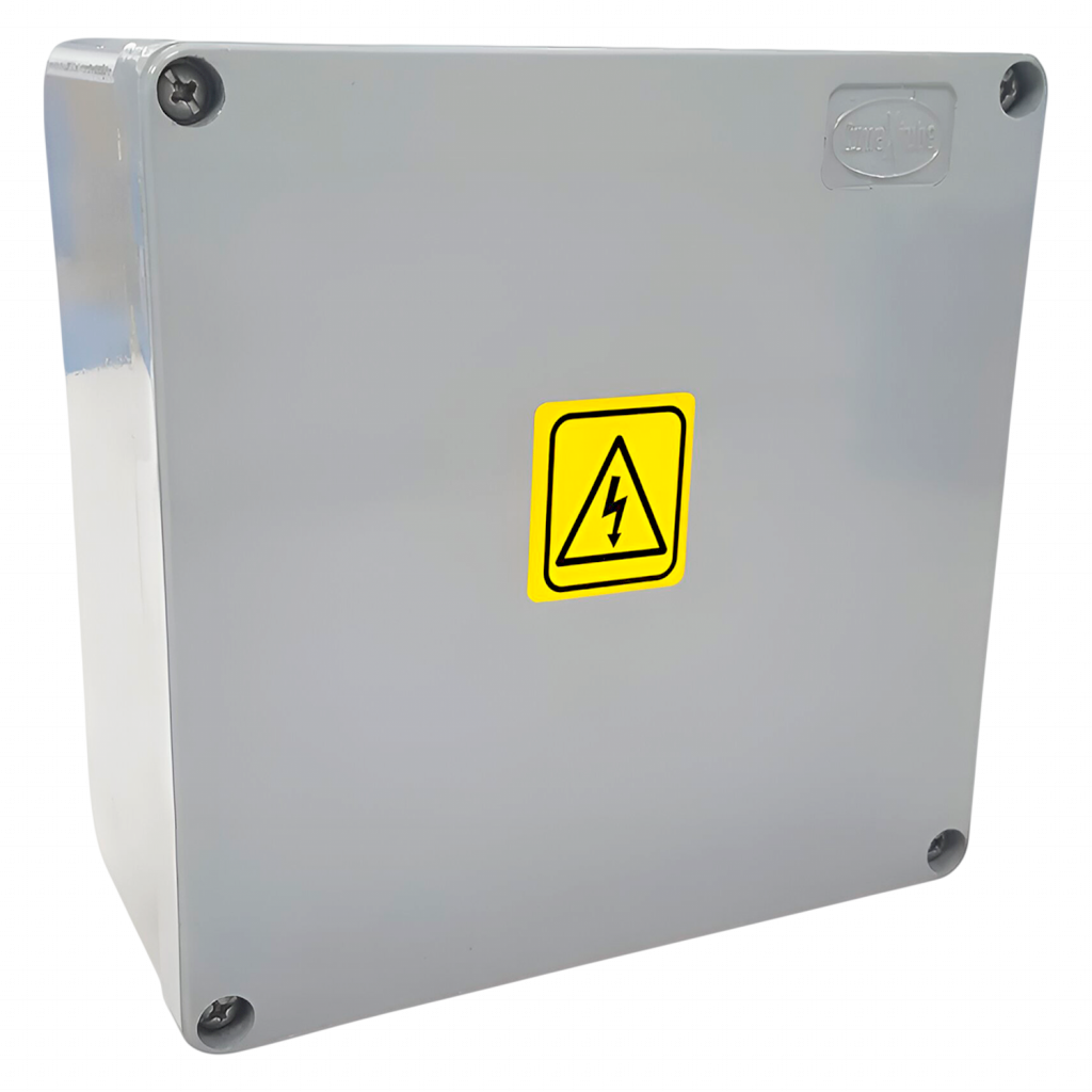 CAJA ALUMINIO INYECTADO ESTANCA 150X150X75 CAP 004