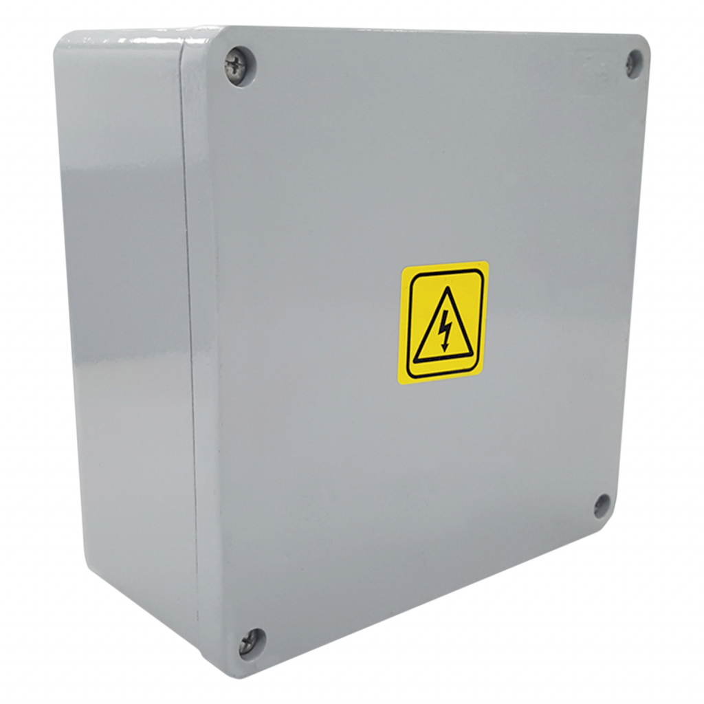 [666] CAJA ALUMINIO INYECTADO ESTANCA 150X150X100 CAP 005