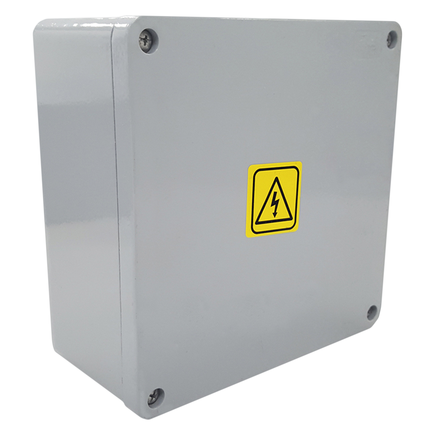 [666] Caja Inyectado Aluminio Estanca 150x150x100mm IP65/IP67 Blanca Conextube