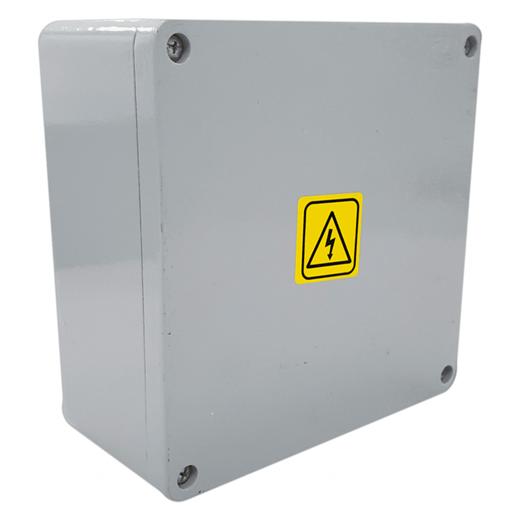 [667] CAJA ALUMINIO INYECTADO ESTANCA 200X200X100 CAP 006