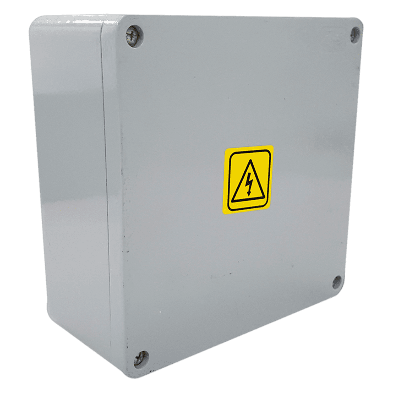 [667] Caja Inyectado Aluminio Estanca 200x200x100mm IP65 Gris Conextube