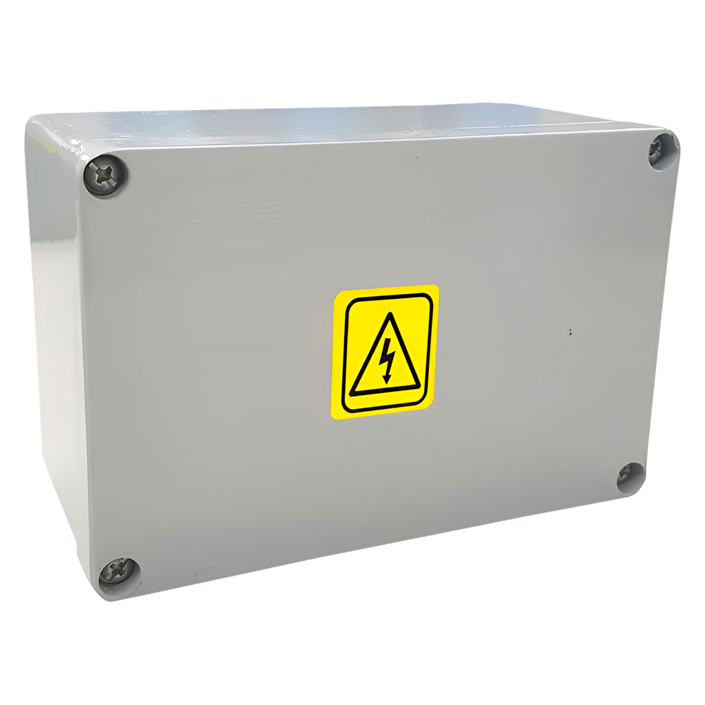 [669] Caja Inyectado Aluminio Estanca 150x100x75mm Blanca Conextube