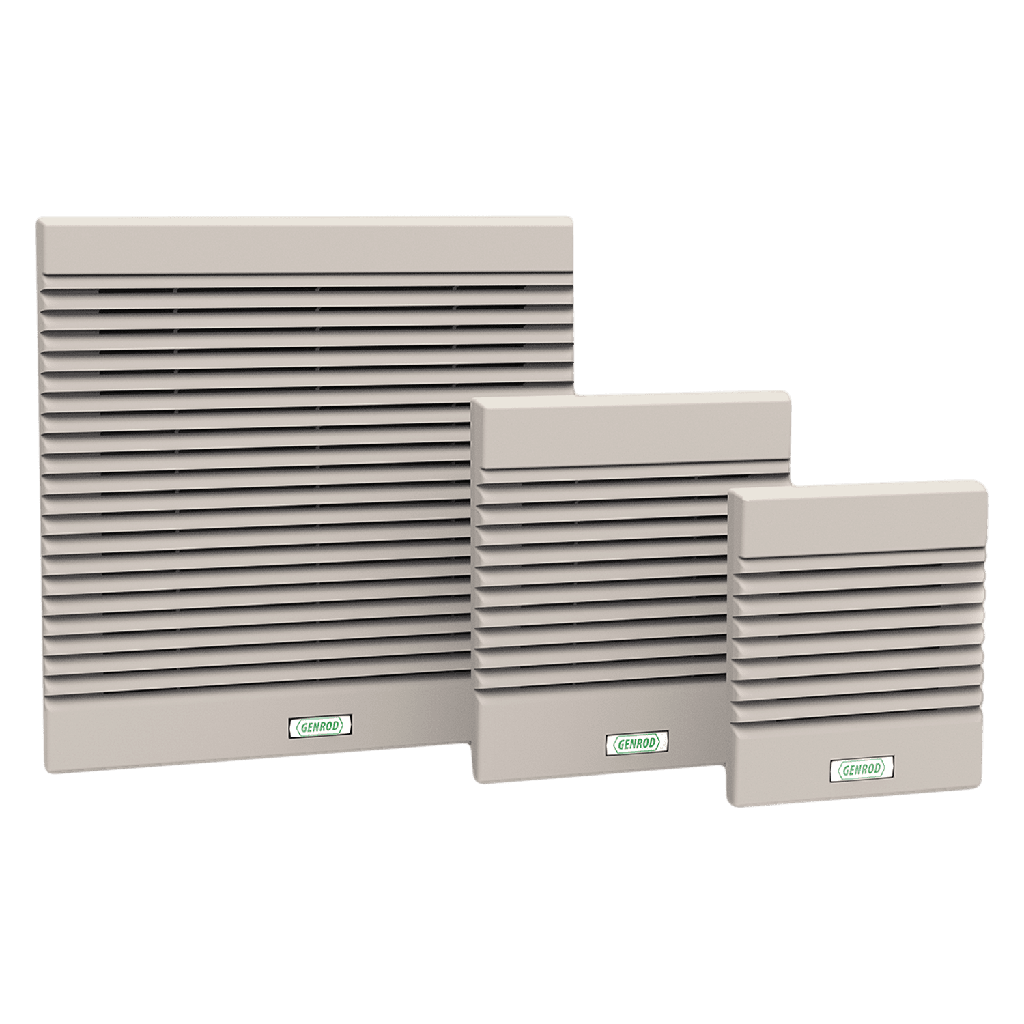 Rejilla C/Filtro Ext: 248x248mm Cal: 150mm Beige Genrod