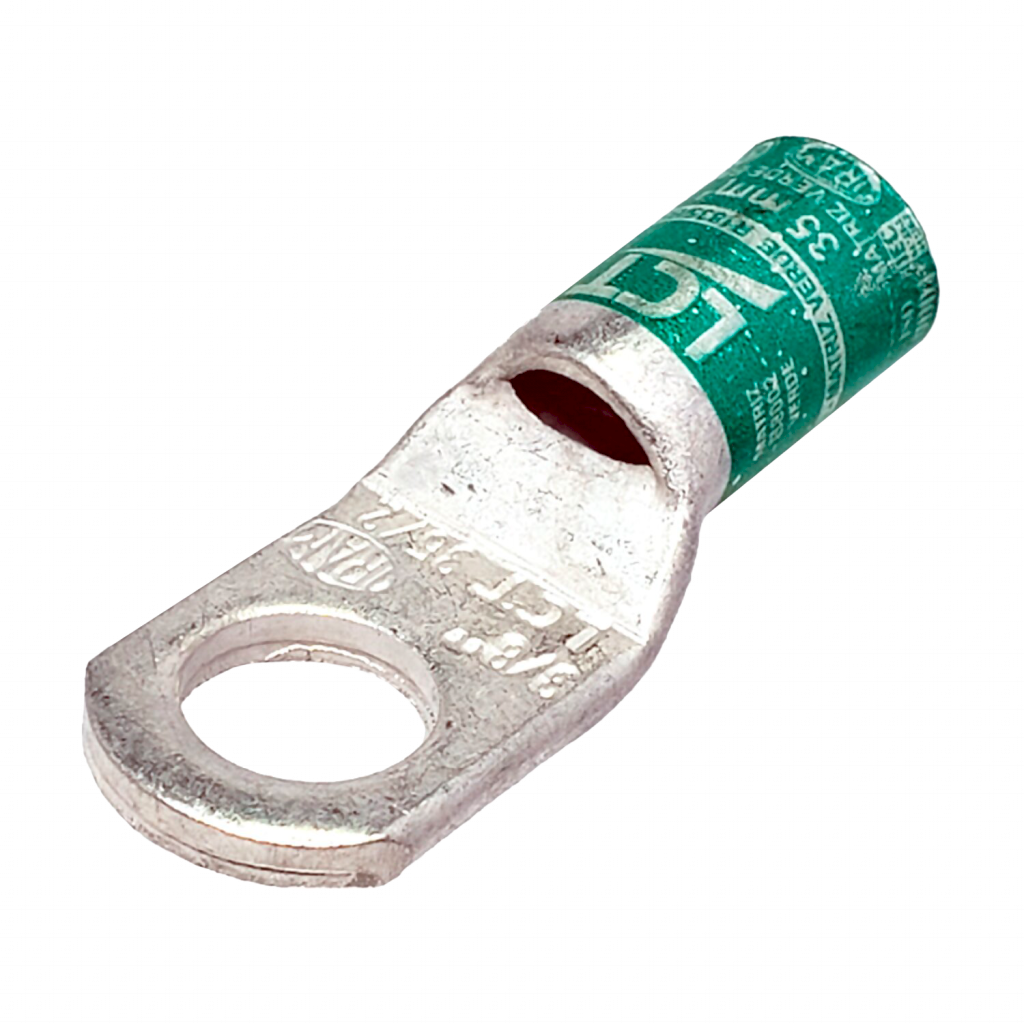 TERMINAL DE COBRE ESTAÑADO 35MM2 OJAL 1/4" SCC 35/0
