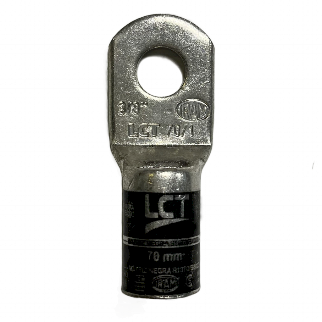 Terminal Ojal Cobre Estañado 70mm2 3/8' Lct
