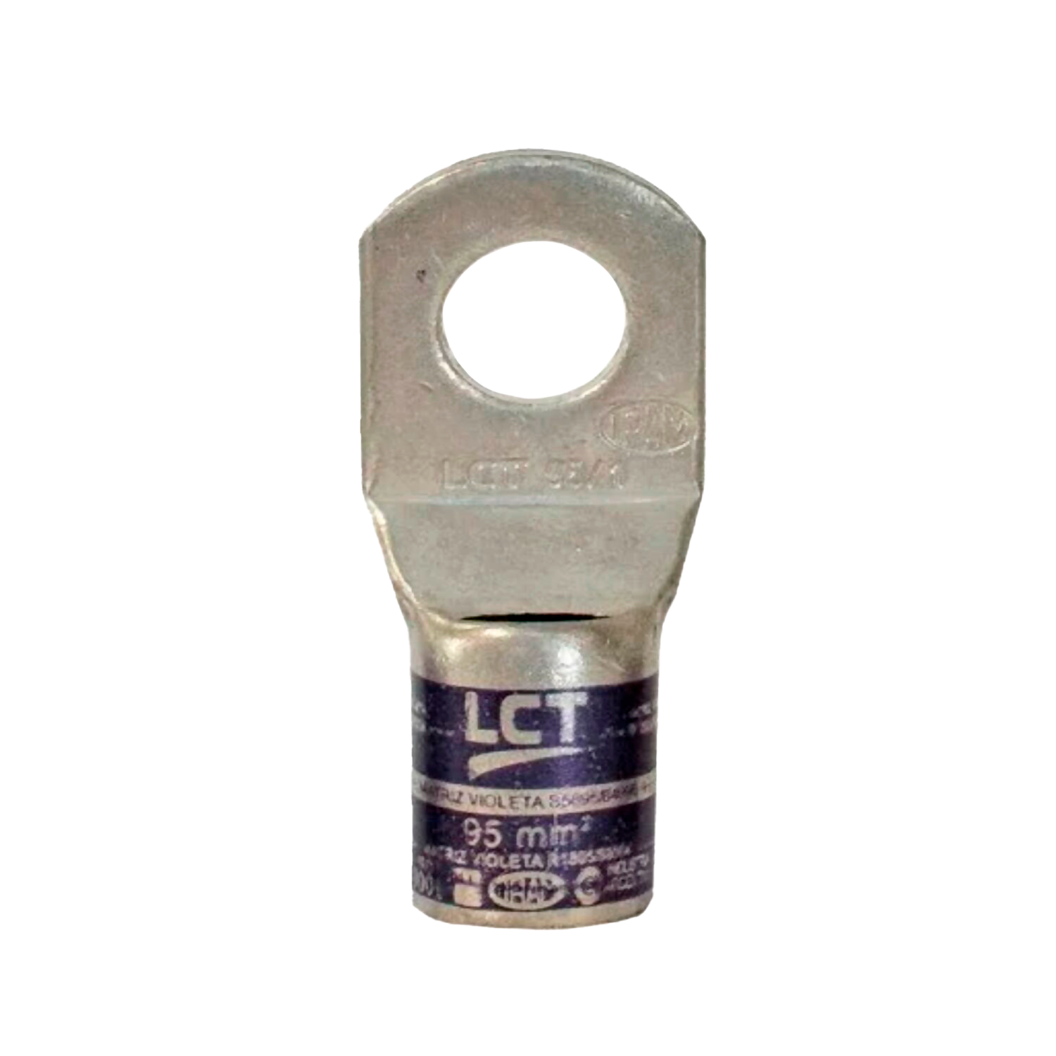 Terminal Ojal Cobre Estañado 95mm2 3/8' Lct