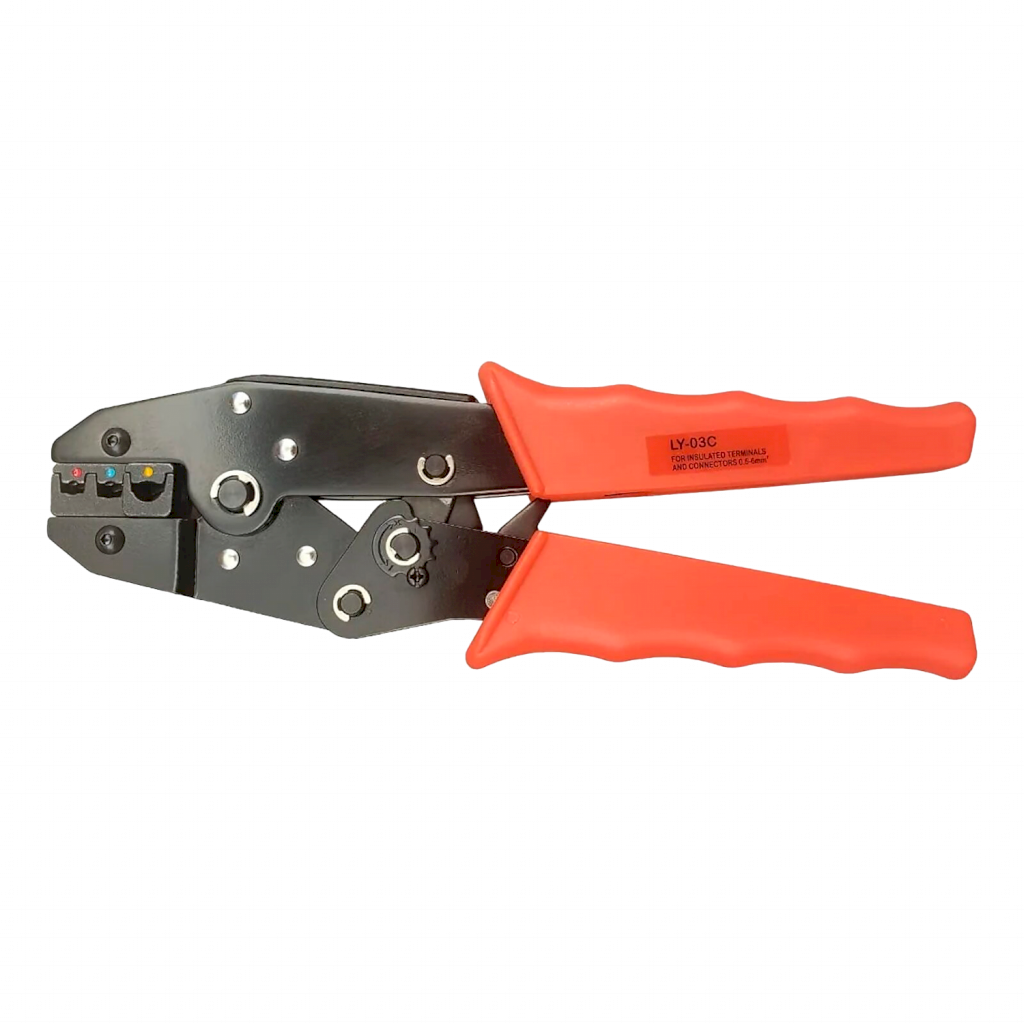 PINZA P/IDENTAR TERMINALES PRE. 0.25-6.59mm LY-03C