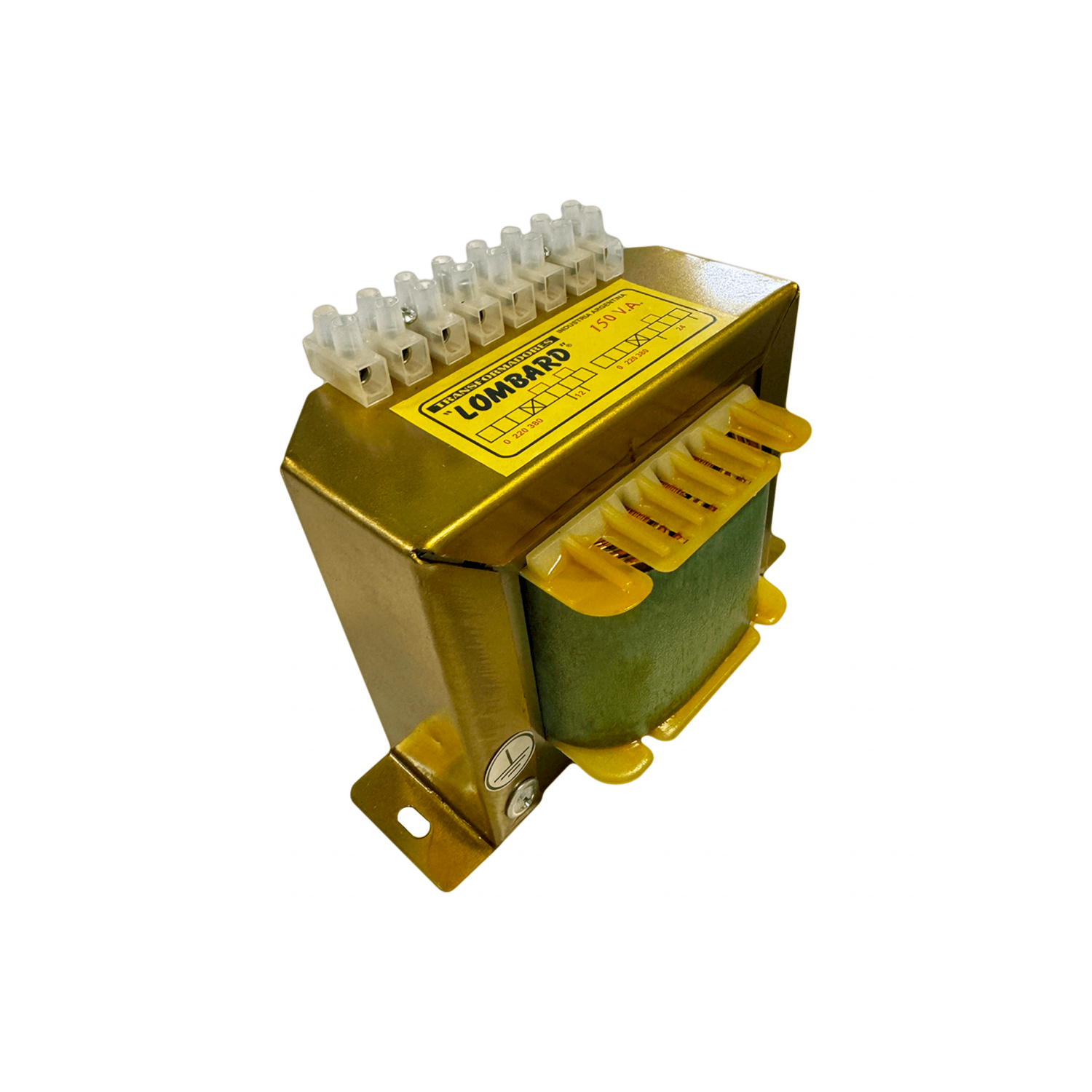 [9293] Transformador Reductor E: 220/380 S: 12/24V 150VA Lombard