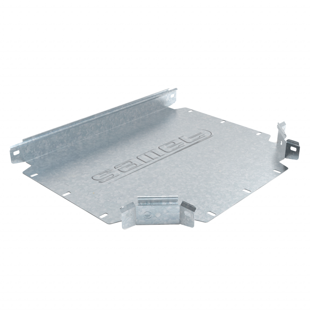 [2967] UNION TEE PERFORADA 200MM ESP 0,7 ZINGRIP SMARTTRAY TPS-200-Z