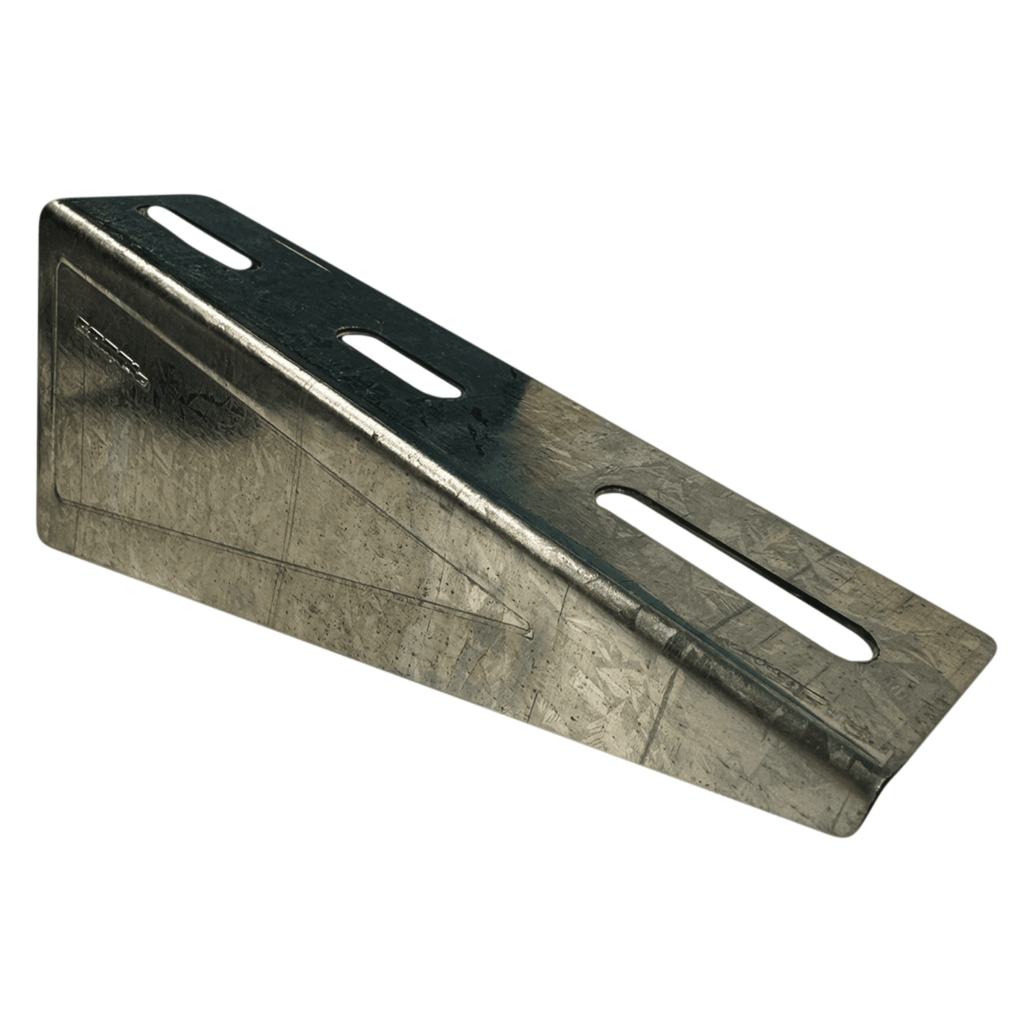 Soporte Tipo Mensula Reforzada Perforada Escalera Ancho 180mm Chapa Zincada Samet