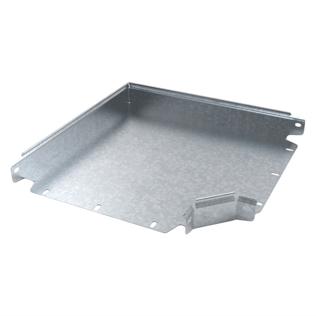[22673] CURVA PLANA PERFORADA 200MM ALA 50 90º ESP 0,7 ZING SMARTTRAY CPS-200-90-Z