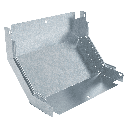 Curva Vertical P/Perforada Descendente Ancho 300mm Ala 50mm Espesor 0,7mm Chapa Zincada Samet