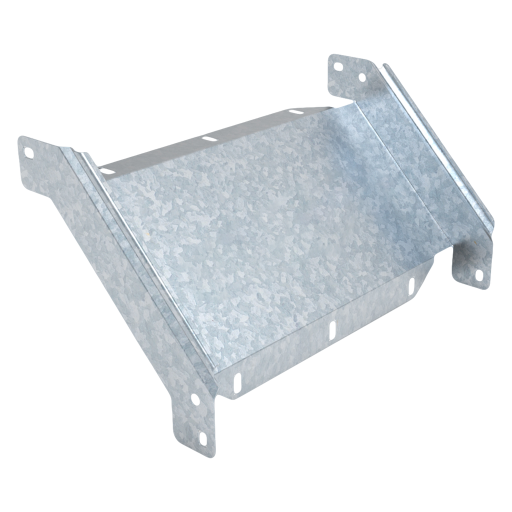 [22683] Curva Vertical P/Perforada Descendente Ancho 300mm Ala 50mm Espesor 0,7mm Chapa Zincada Samet