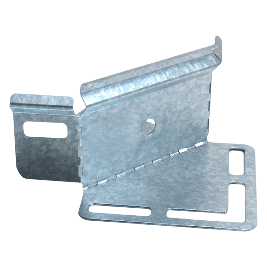 [22691] Derivacion Perforada Universal Ancho 100mm Ala 50mm Espesor 0,7mm Chapa Zincada Samet