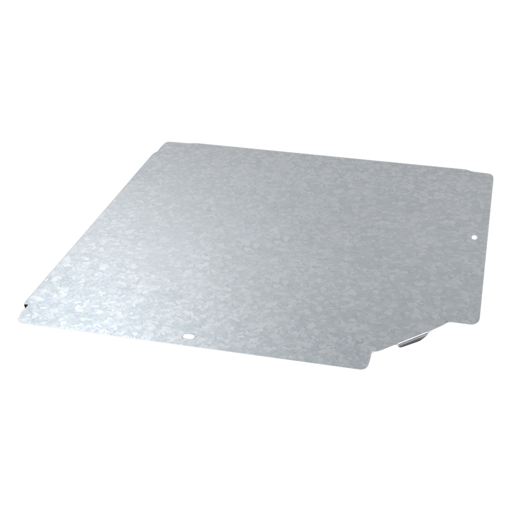 [22703] Tapa P/Curva Plana Perforada 90° Ancho 200mm Espesor 0,7mm Chapa Zincada Samet