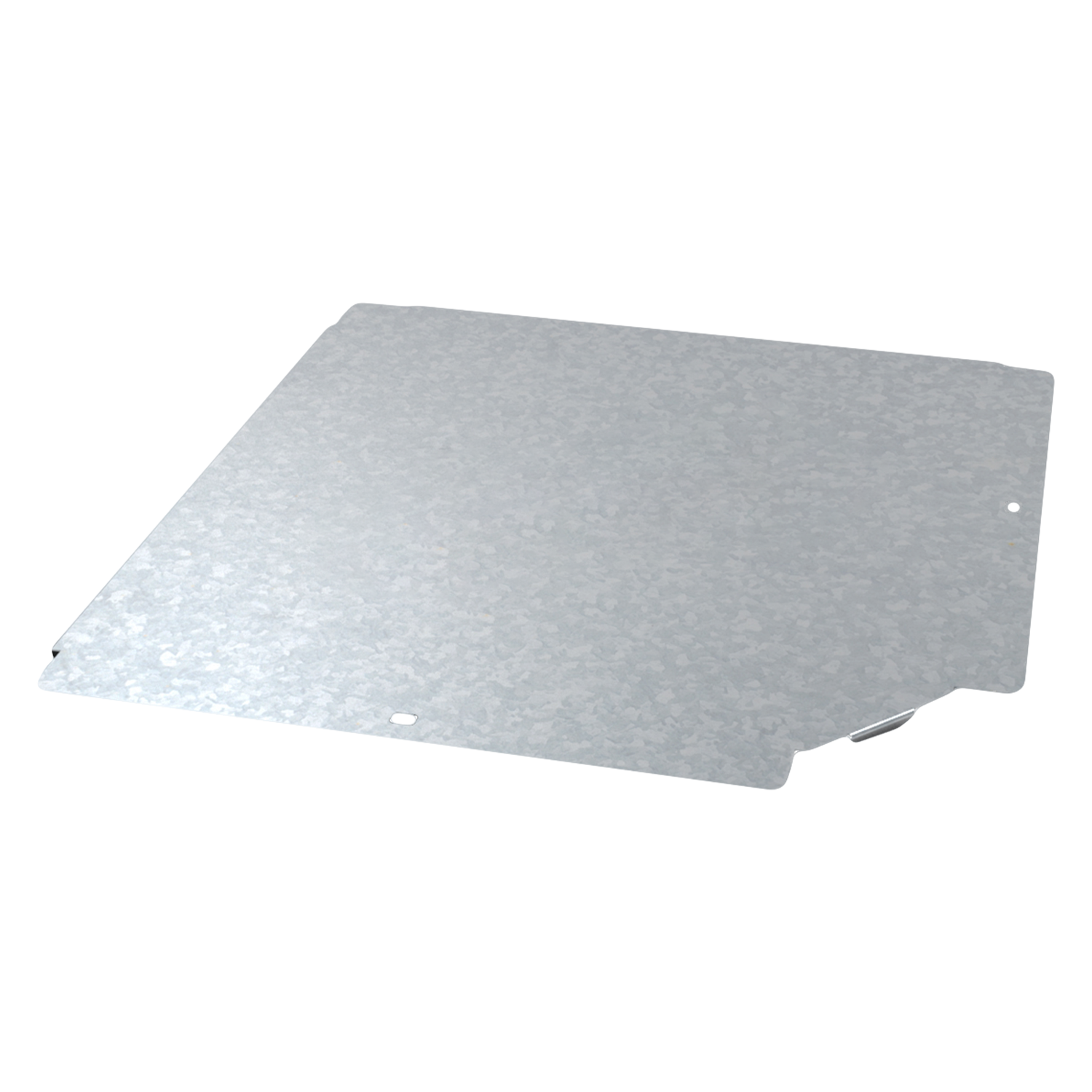 [22708] Tapa P/Curva Plana Perforada 90° Ancho 50mm Espesor 0,7mm Chapa Zincada Samet