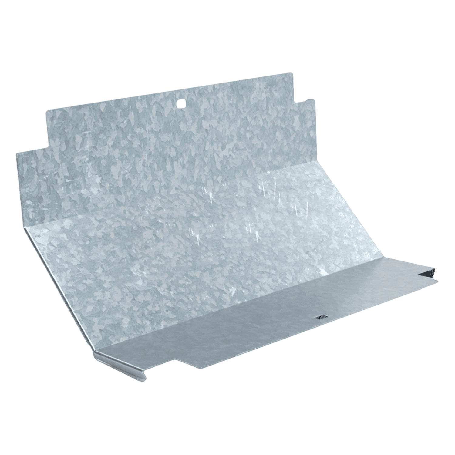 [22719] Tapa P/Curva Vertical Perforada Ascendente Ancho 50mm Espesor 0,7mm Chapa Zincada Samet