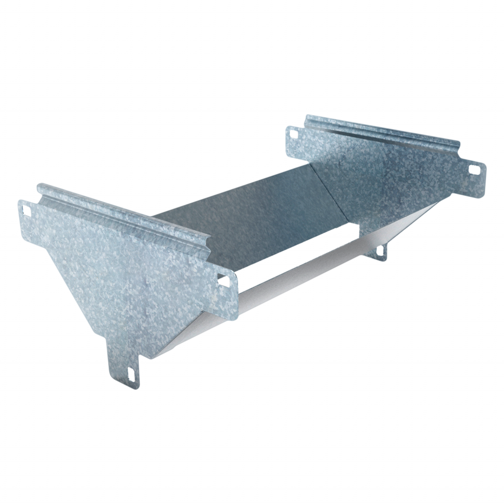 Embudo Bajada Perpendicular Ancho 50mm Espesor 0,7mm Chapa Zincada Samet