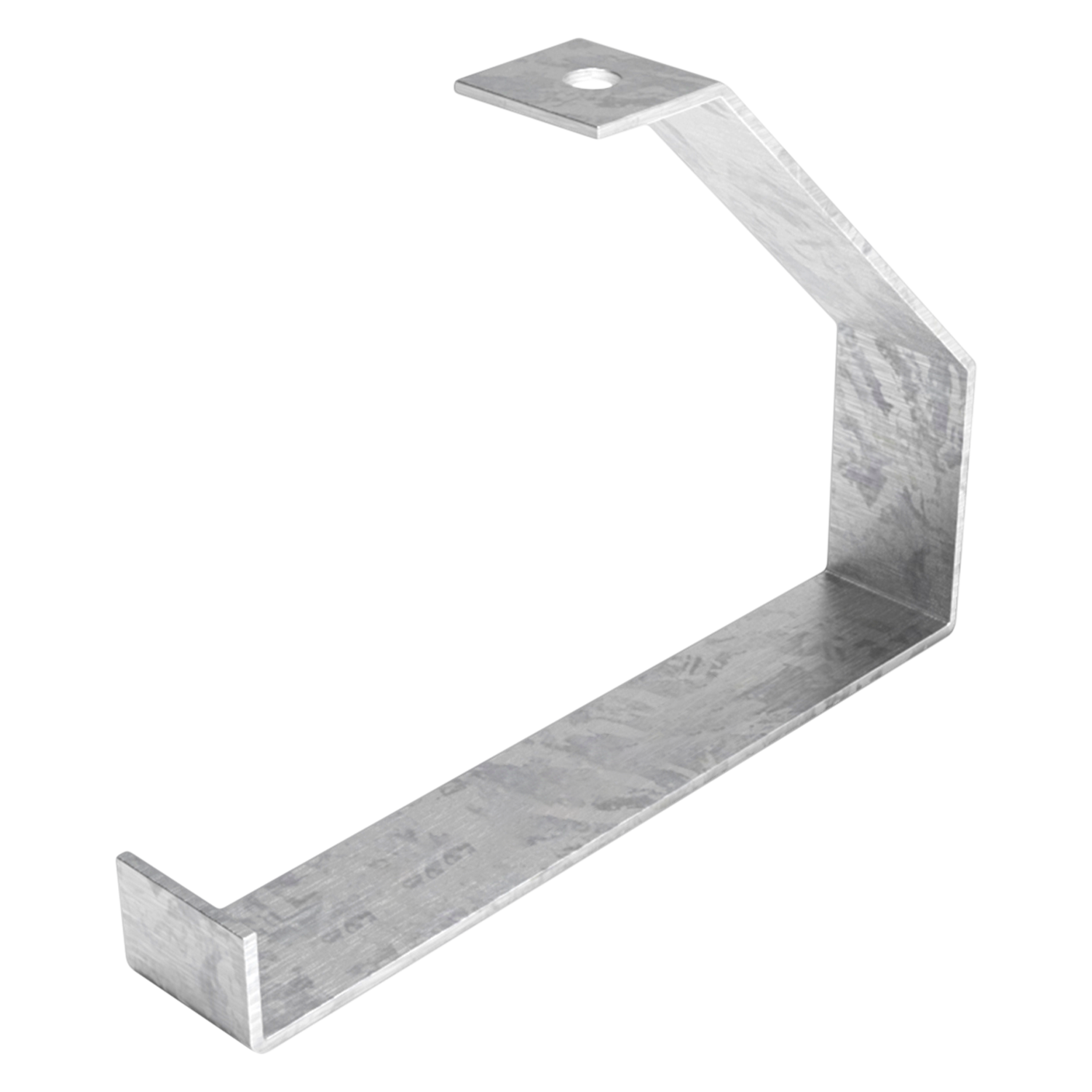 Grampa de Suspensión Tipo G P/Perforada Ancho 110mm Chapa Galvanizada Samet