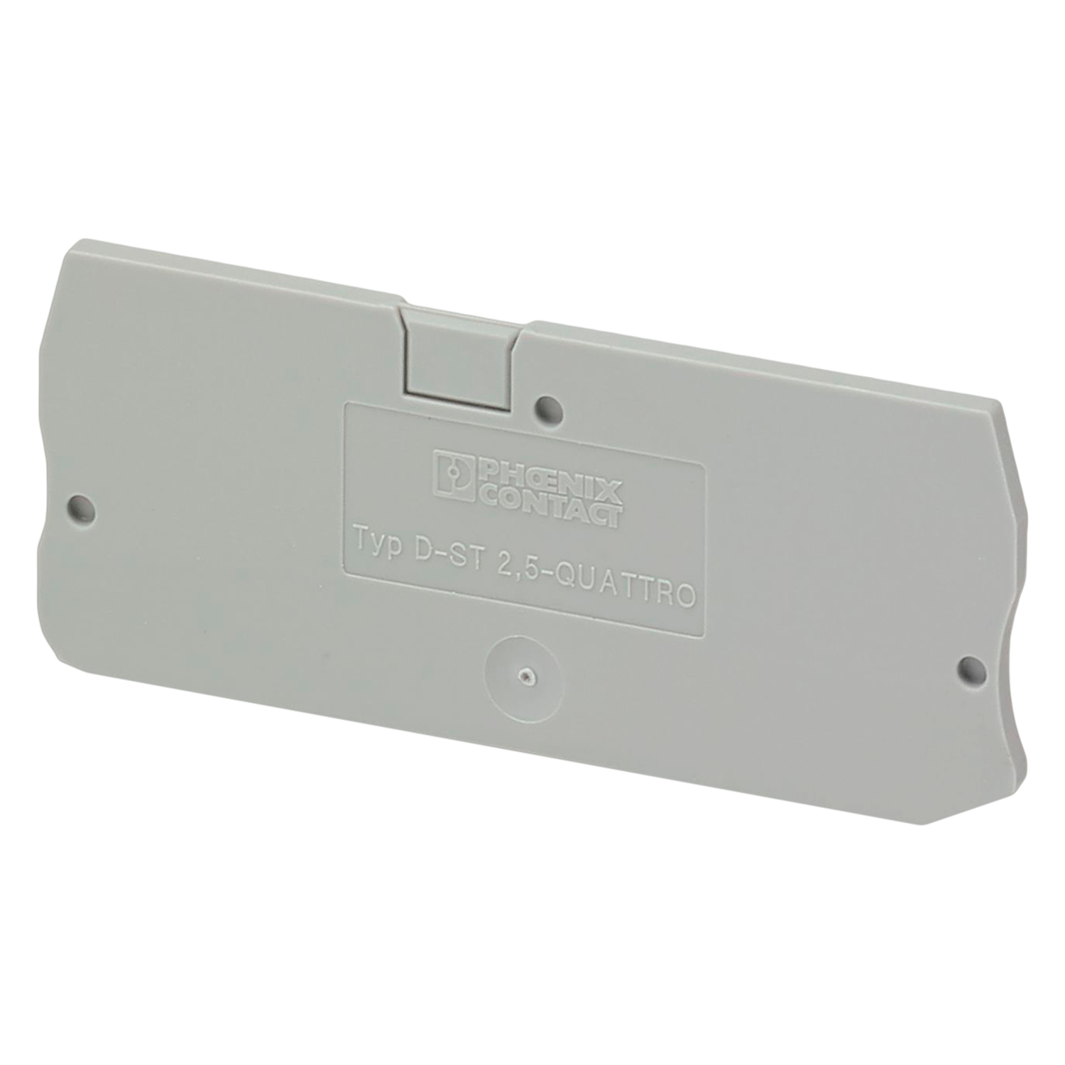 Tapa D-ST 2 P/Borne Quattro de 1,5 o 2,5mm Phoenix Contact