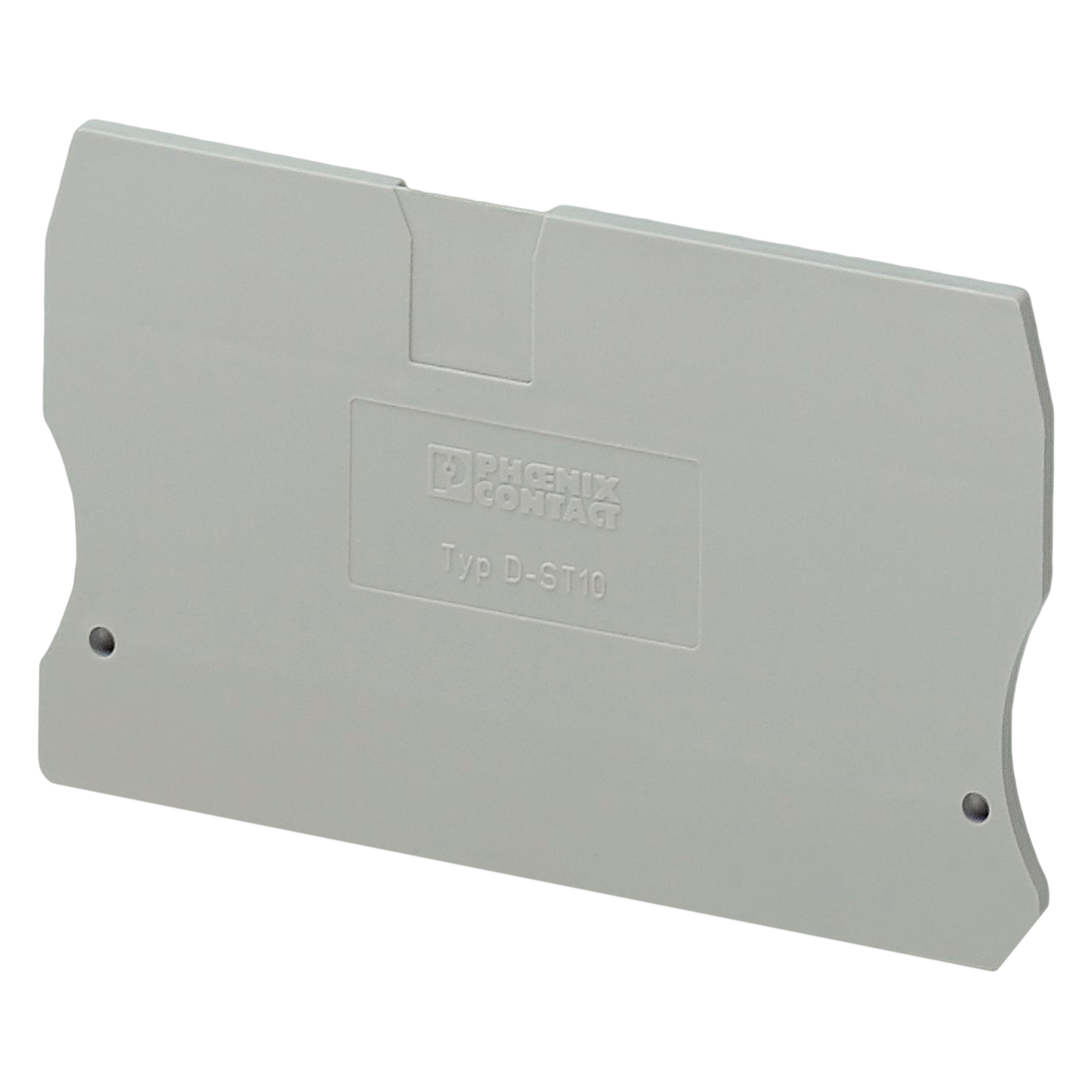 Tapa D-ST 1 P/Bornera a Resorte 10mm Phoenix Contact