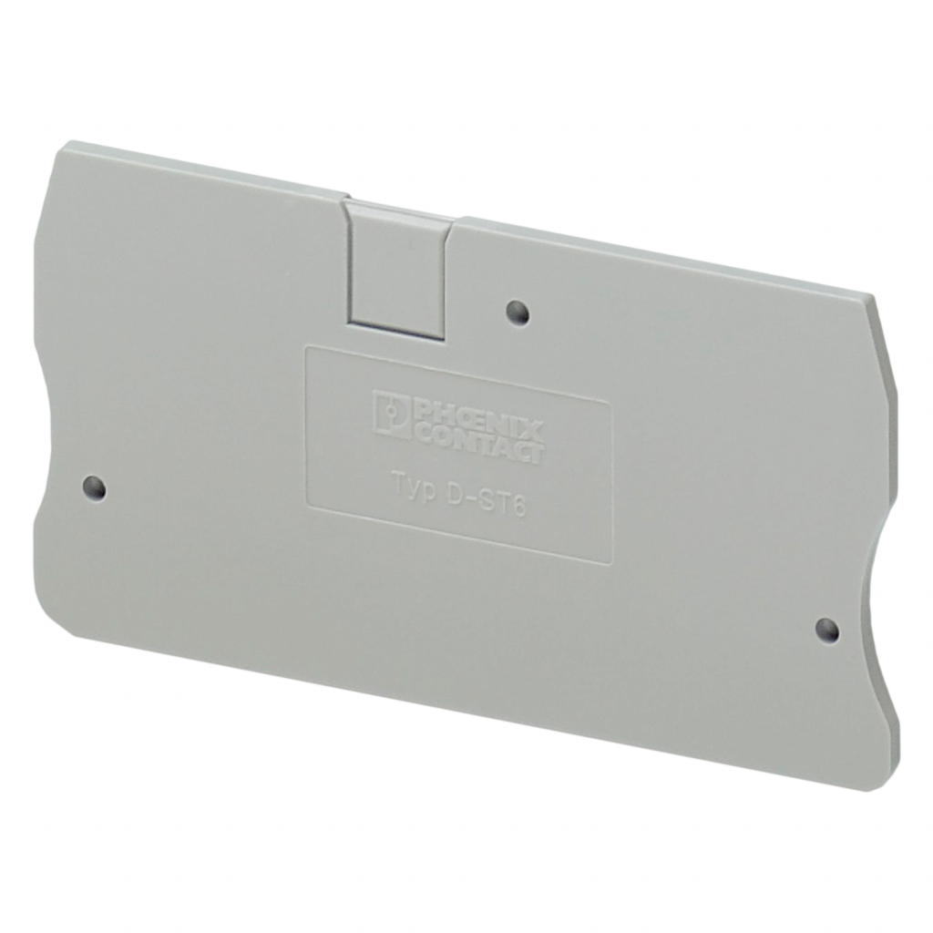 TAPA PARA BORNERA A RESORTE 6mm D-ST 6