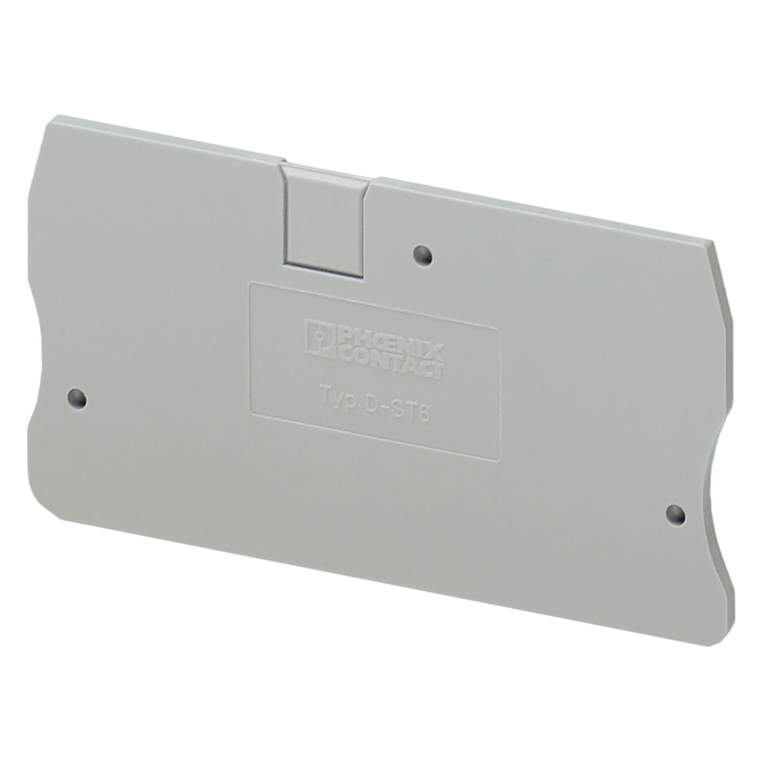 Tapa D-ST P/Bornera a Resorte 6mm Phoenix Contact