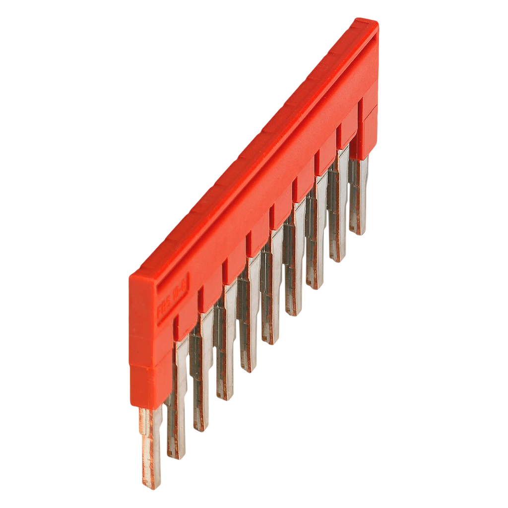 Puente Enchufable FBS P/Bornes de 10 Polos Rojo Phoenix Contact