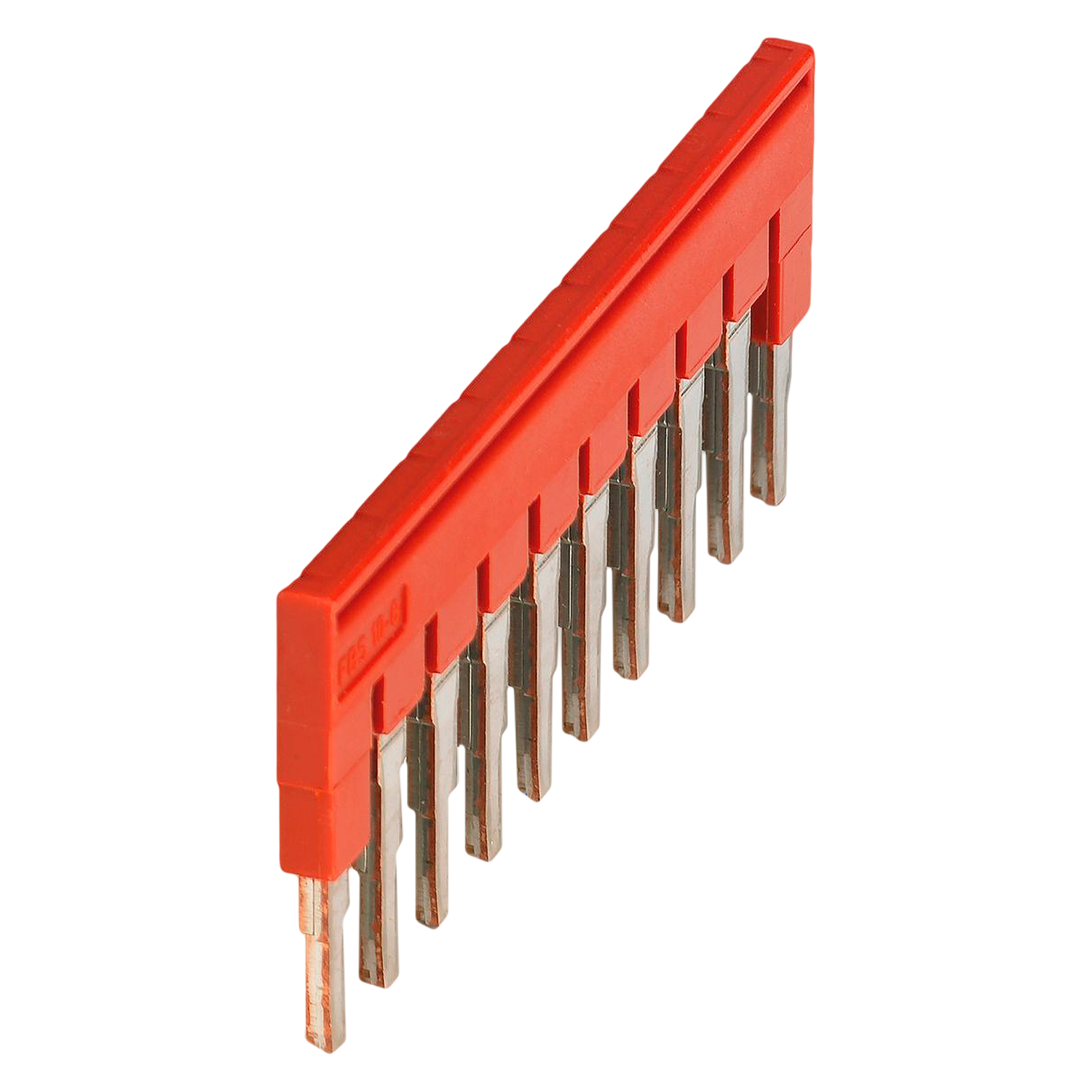 [14252] Puente Enchufable FBS P/Bornes de 10 Polos Rojo Phoenix Contact