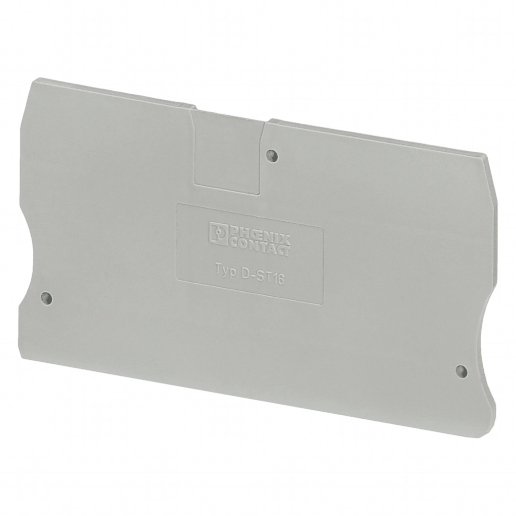 TAPA PARA BORNERA A RESORTE 16mm D-ST 16