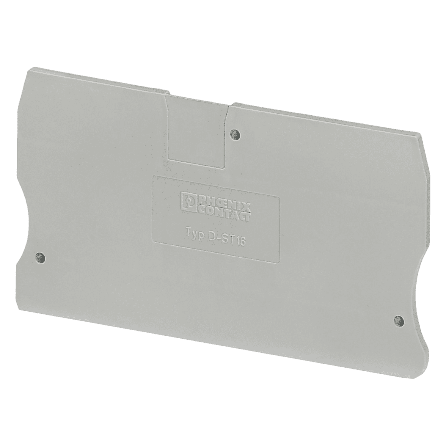 [14860] Tapa D-ST P/Bornera a Resorte 16mm Phoenix Contact