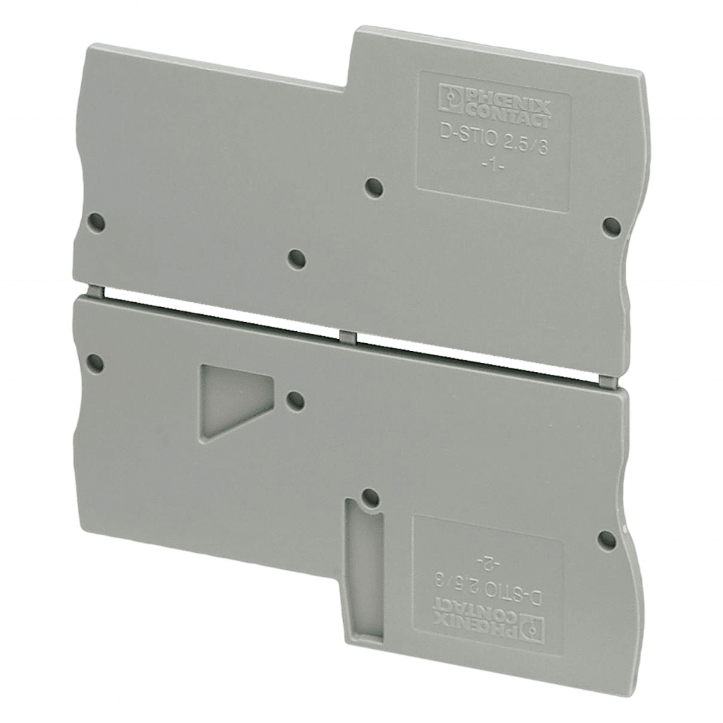 TAPA FINAL PARA BORNES LINEA STIO 2.5mm 3209112