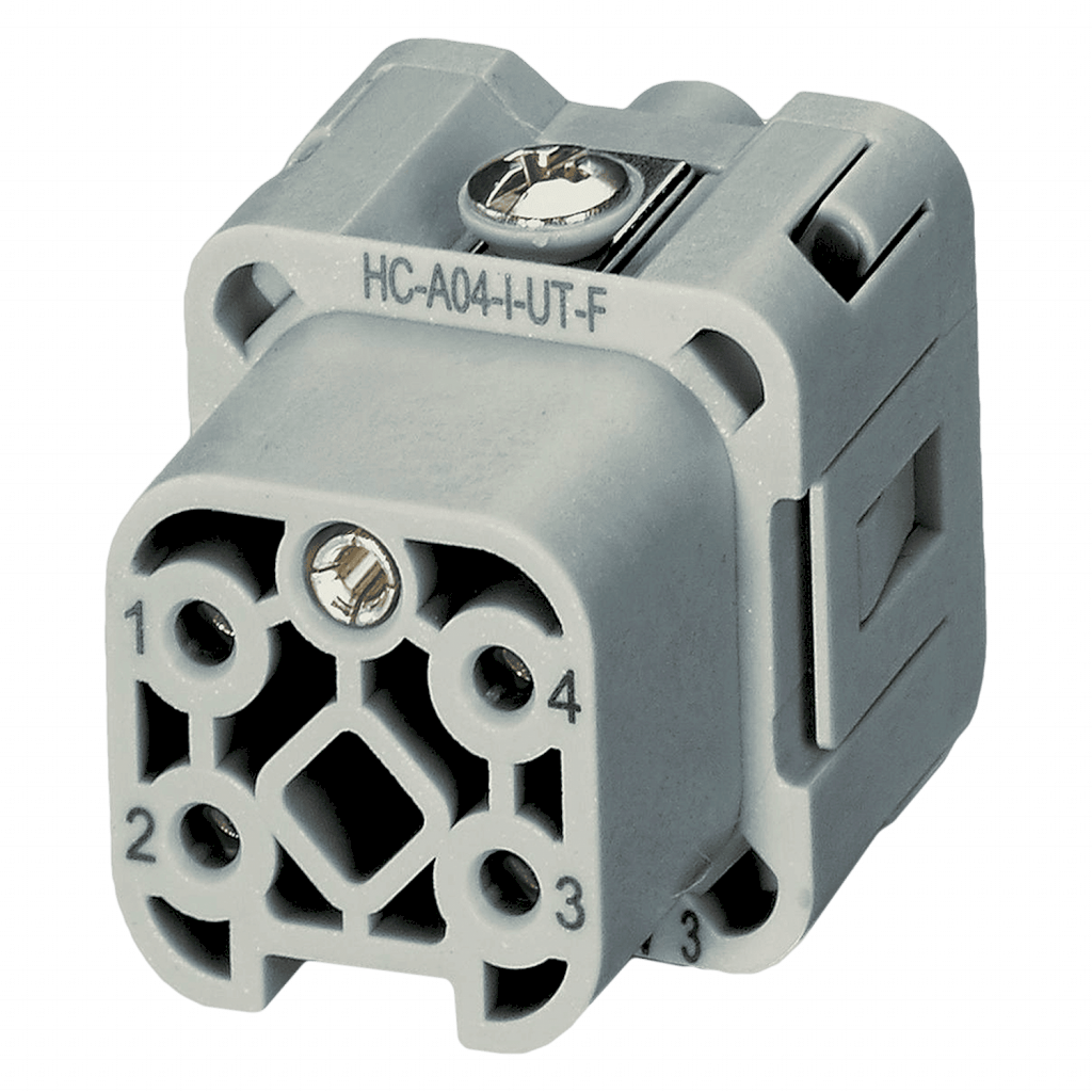 [24257] NUCLEO HEMBRA 4 POLOS+TIERRA HC-A04-I-UT-F