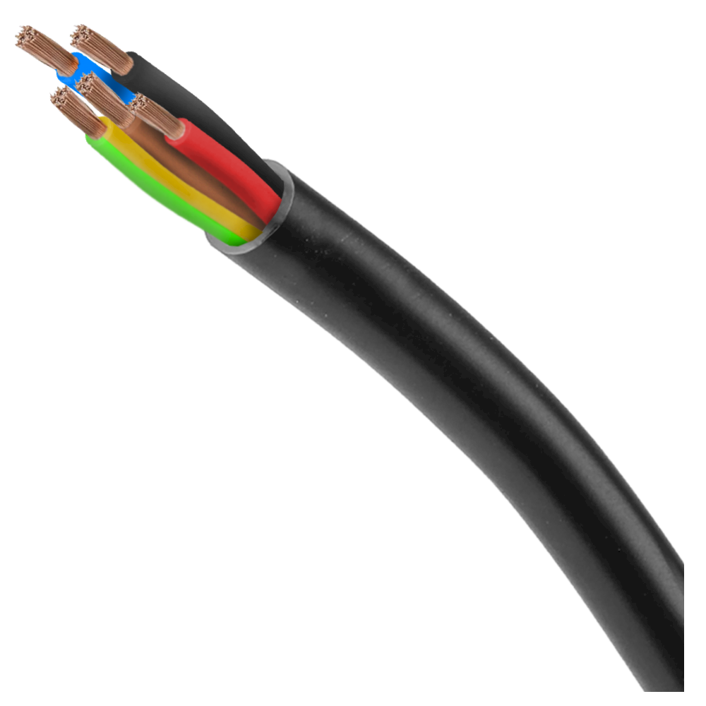 CABLE TIPO TALLER 5X0.75 mm² PETTOROSSI PTT05000700000N