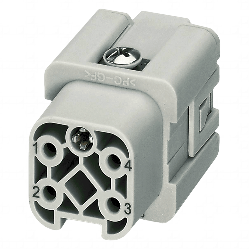 [28414] NUCLEO HEMBRA EVO 4 POLOS+TIERRA HC-A04-I-PT-F