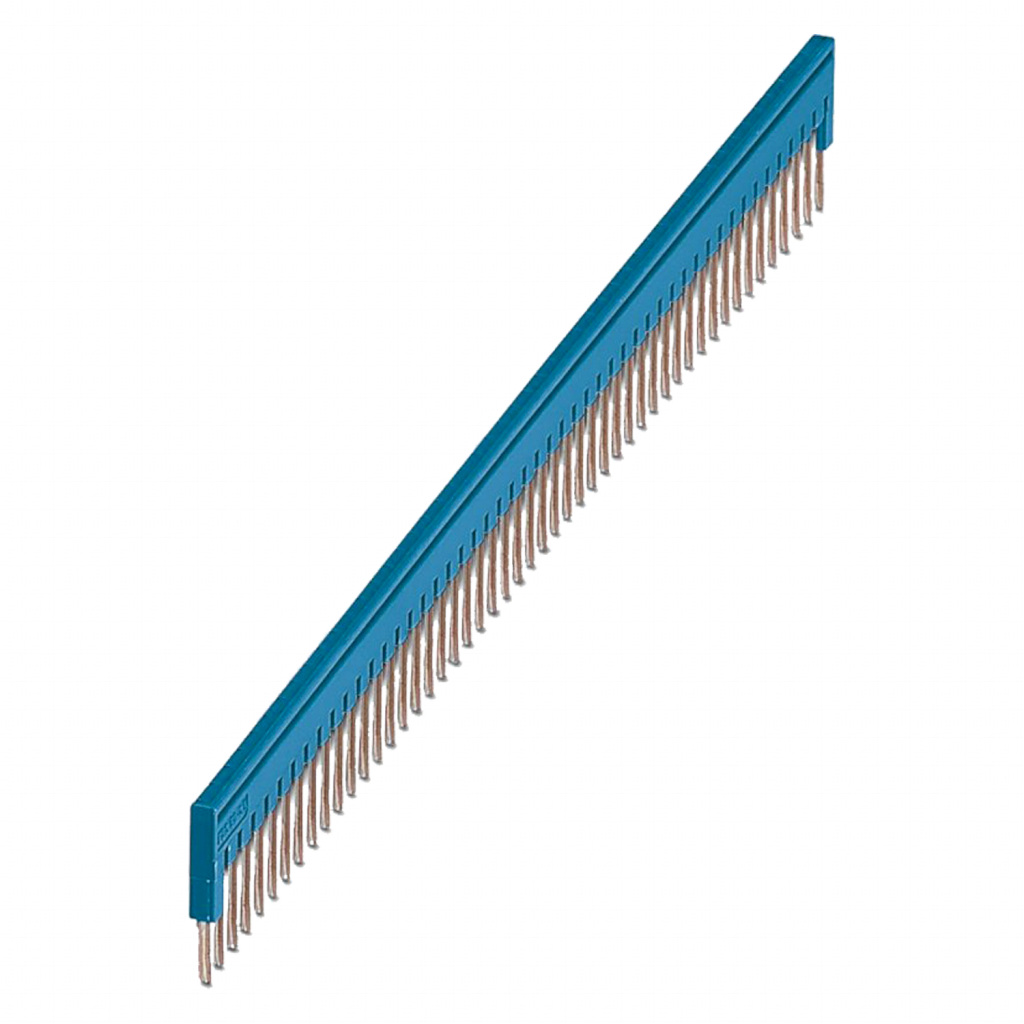 PUENTE ENCHUFABLE PARA BORNES DE 50 POLOS AZUL 3032114