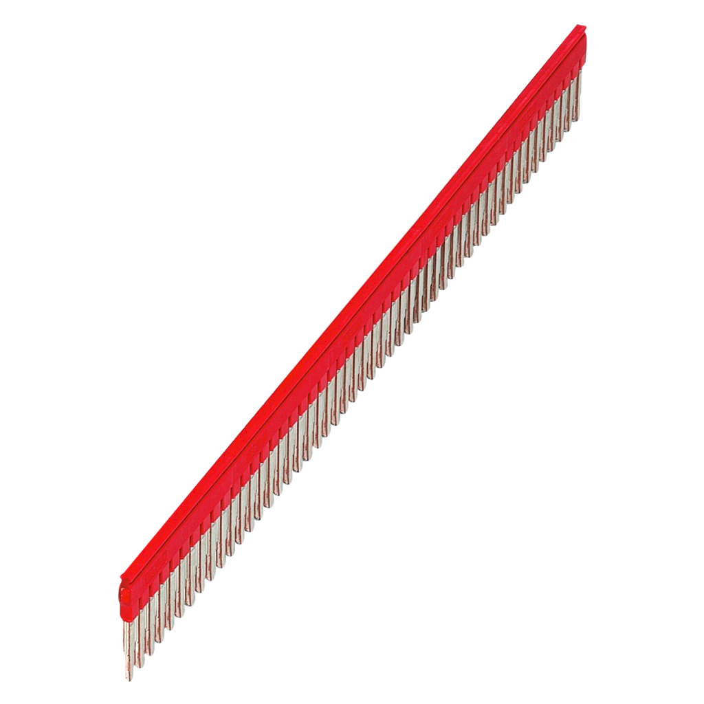 PUENTE ENCHUFABLE PARA BORNES DE 50 POLOS ROJO FBS 50-5