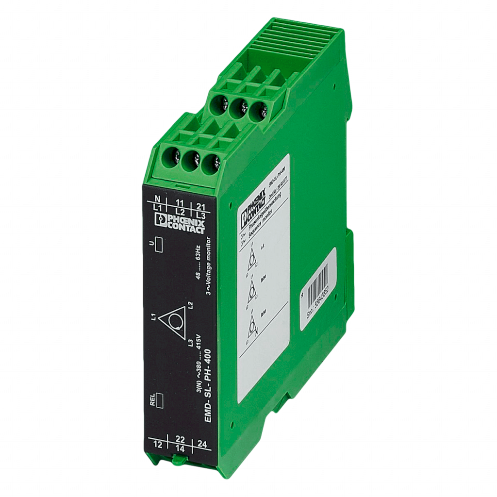 [16536] MONITOR TRIF. SECUEN-FALTA Y ASIM FASES 3+N 380V EMD-SL-PH-400