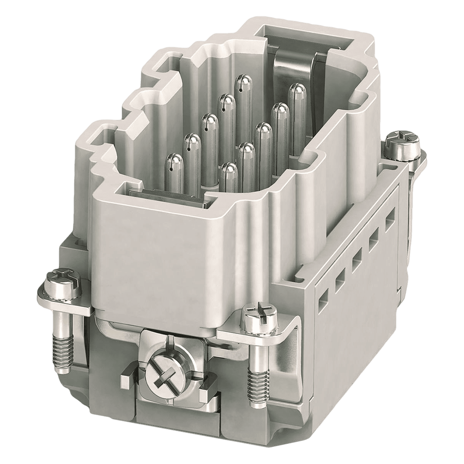 Nucleo Macho Evo 10 Polos + T P/Carcasa Push-In Phoenix Contact