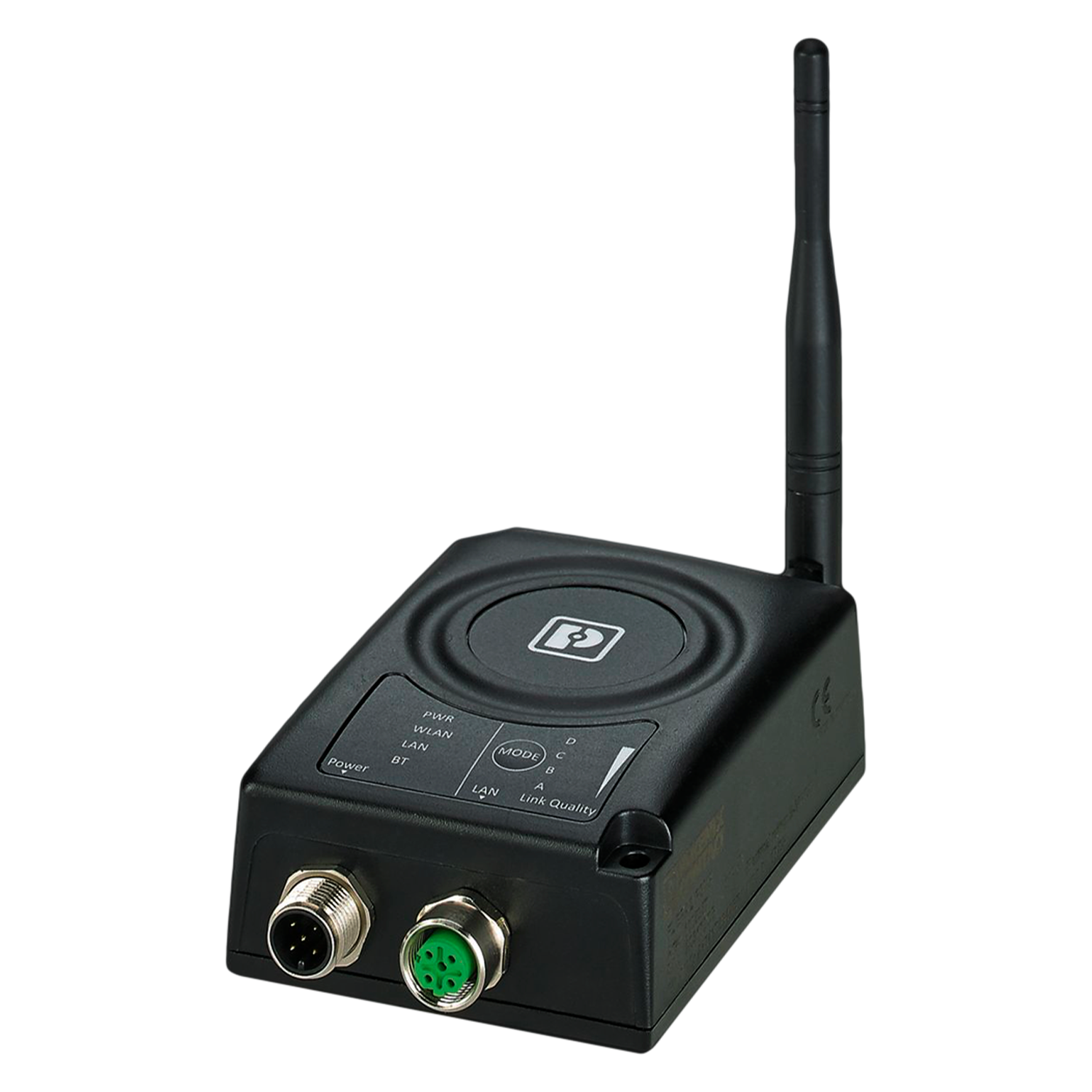 [32020] Radio 24VCC 2xM12 Hasta 100m 2,4/5GHz Antena Externa Incluida Metal y PVC Phoenix Contact