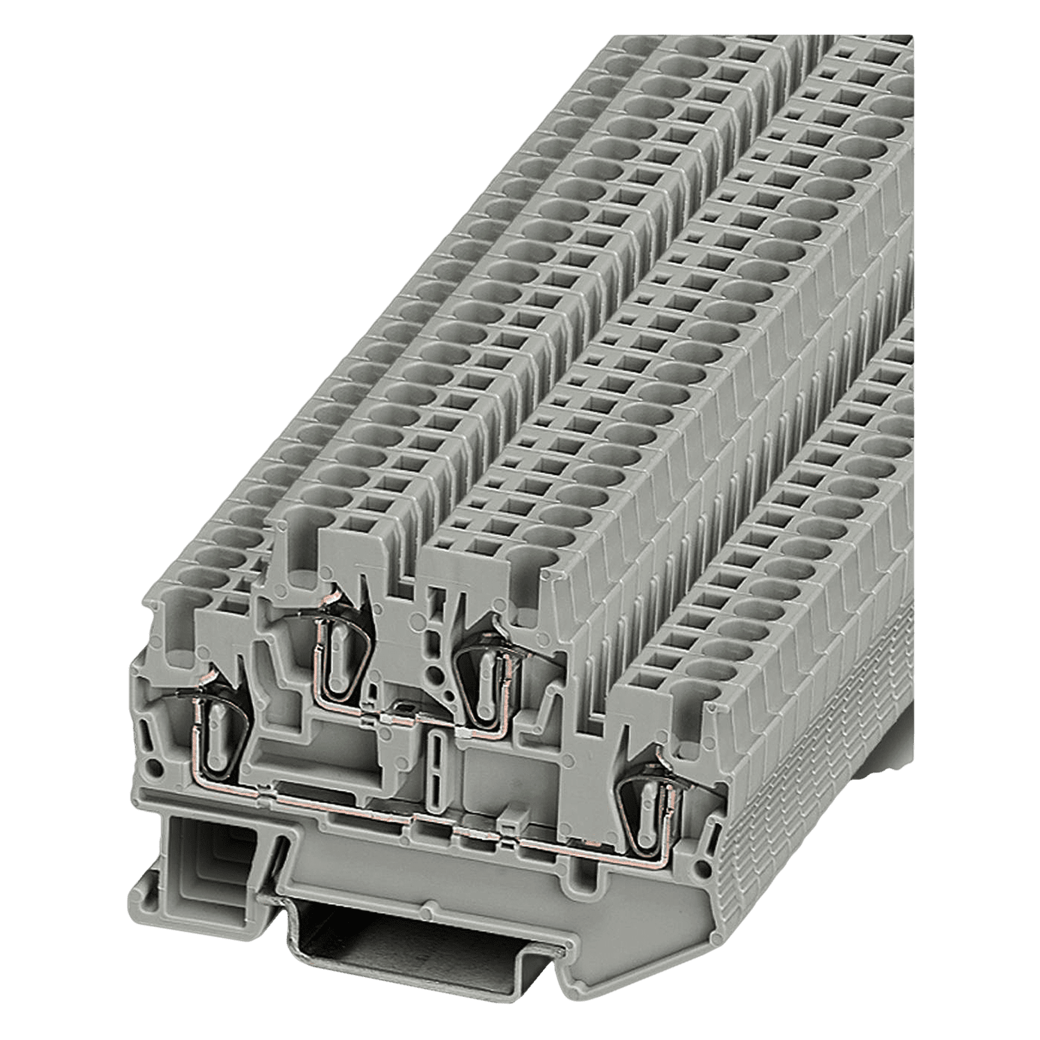 [1413] Borne STTB Doble Piso Resorte 1,5mm2 Gris Phoenix Contact