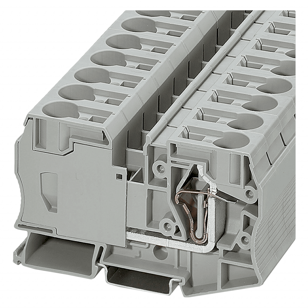 BORNE ST DE PASO A RESORTE PARA CABLE 35mm ST 35