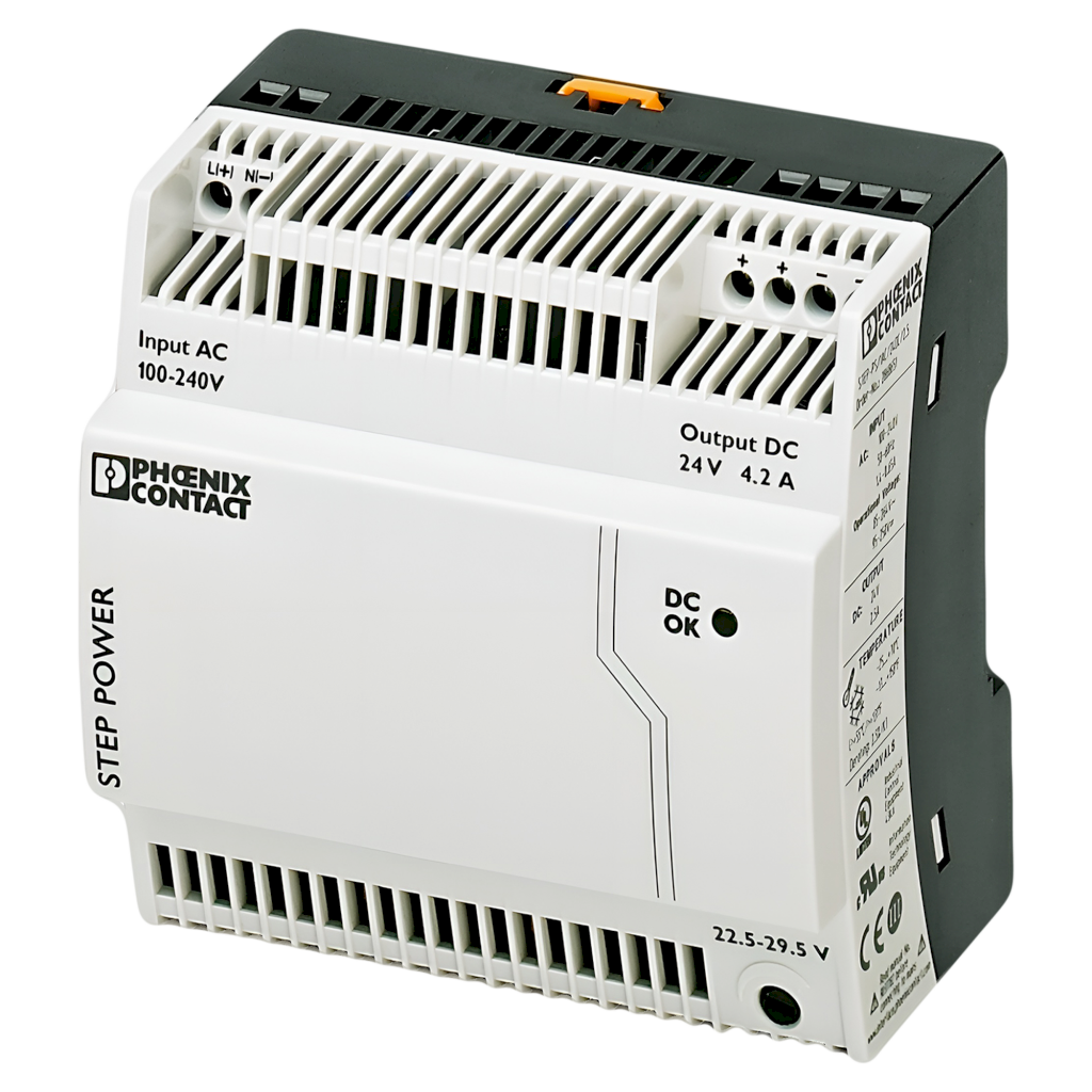 [18597] Fuente Monofásica Step PS E: 220V S: 24VCC 4A F/Relé Phoenix Contact