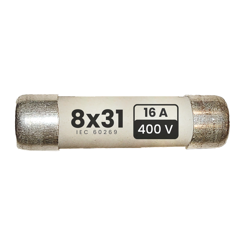 FUSIBLE 8X31mm CLASE gl/gG  16A F/831-16
