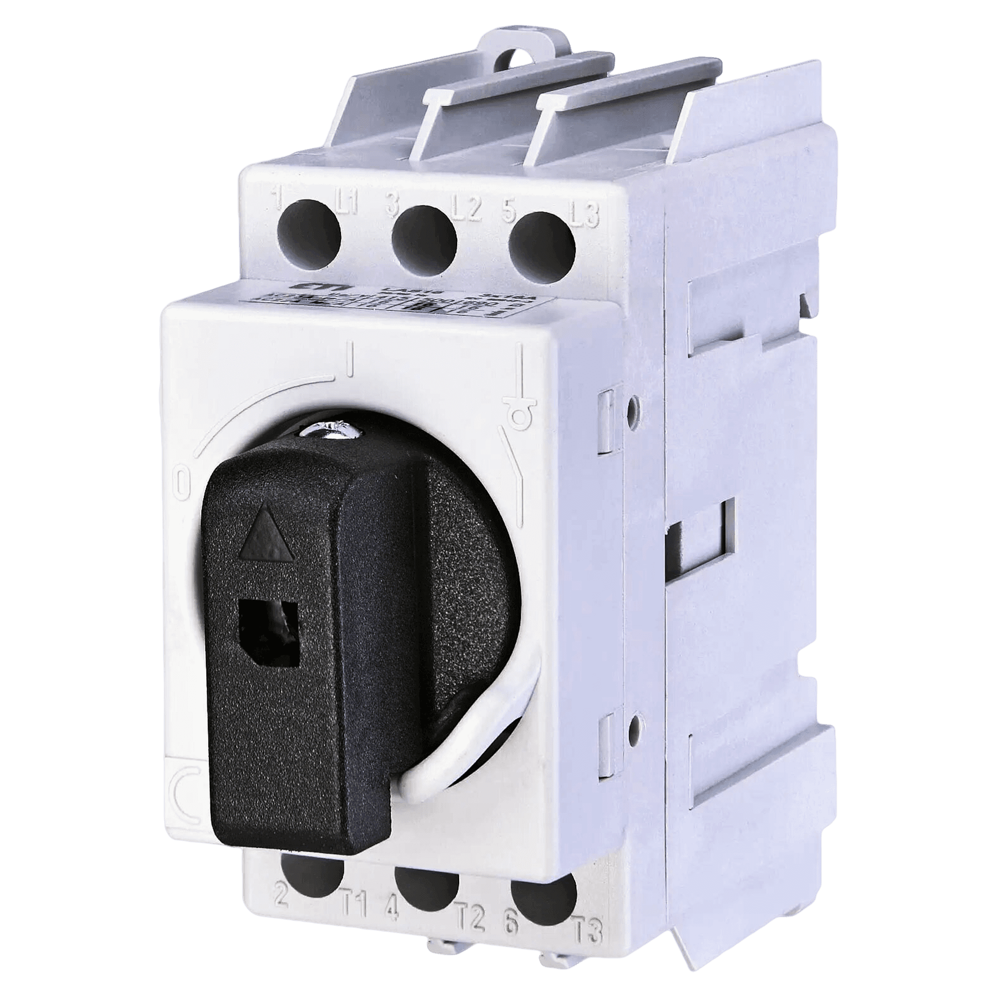 [6820] Interr. Seccionador SD1 3x25A 440VCA Manija Giratoria Blanco/Rojo Zoloda