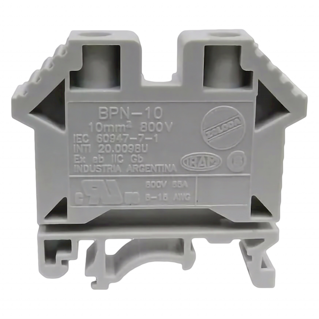 BORNE BPN PARA CABLE 10mm 57A 800V BPN-10