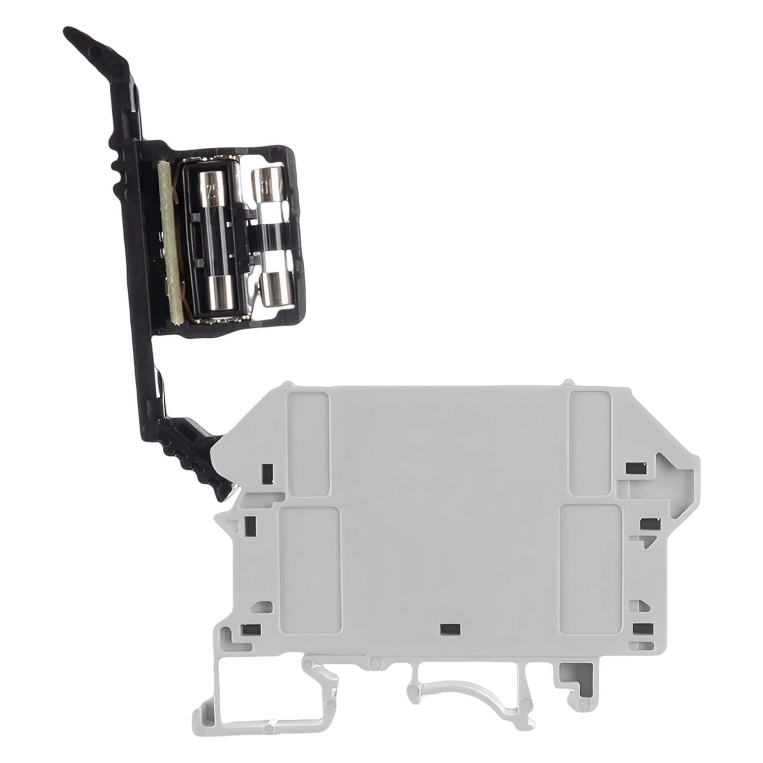 [13469] Borne BKNP Portafusible 5x20mm C/Led 12-60VCA/VCC A Tornillo P/Cable 2,5-6mm2  Zoloda