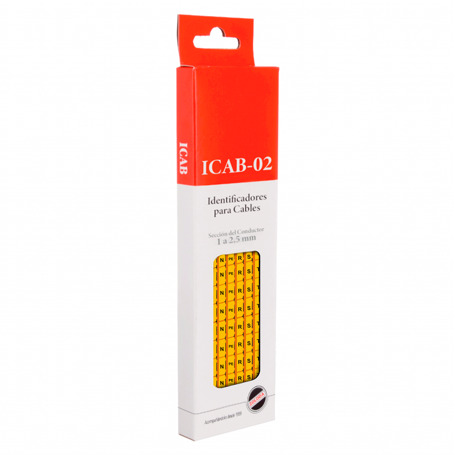 Identificadores P/Cable Amarillo Letras U,V,W,N,PE,R,S,T,N,PE Zoloda